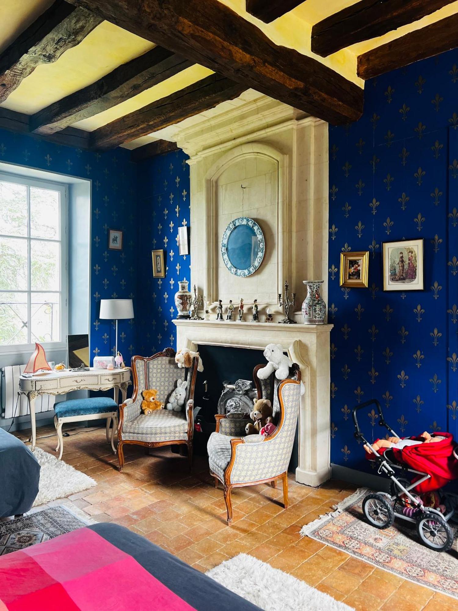 Chateau De La Thibaudiere Bois Savary - Chambre Familiale Du Roi Allonnes  Екстериор снимка